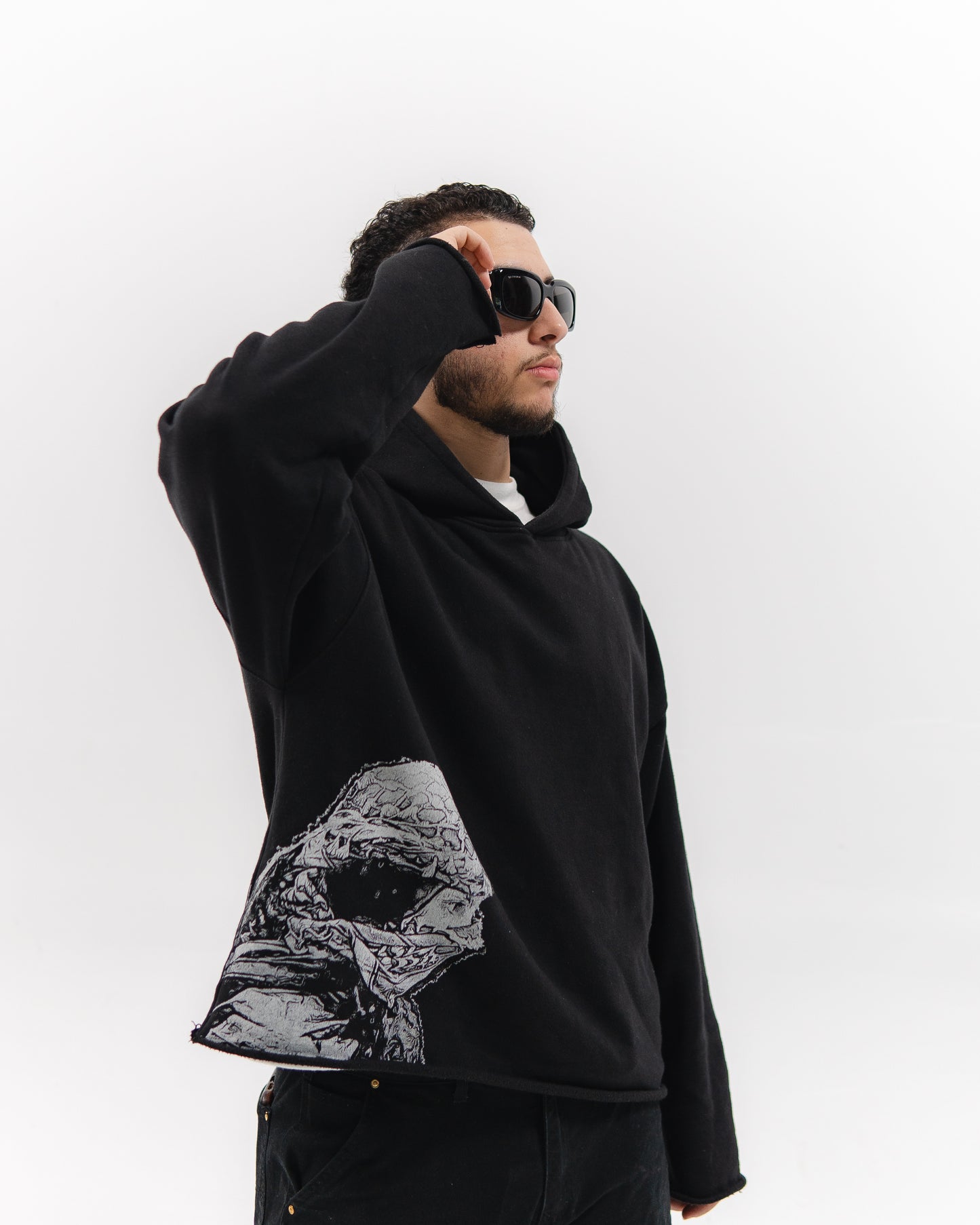 Freedom Fighter - Cropped Hoodie
