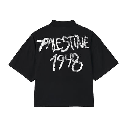 "SKULLY" BOXY TEE