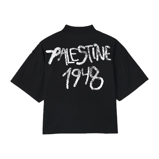 "SKULLY" BOXY TEE