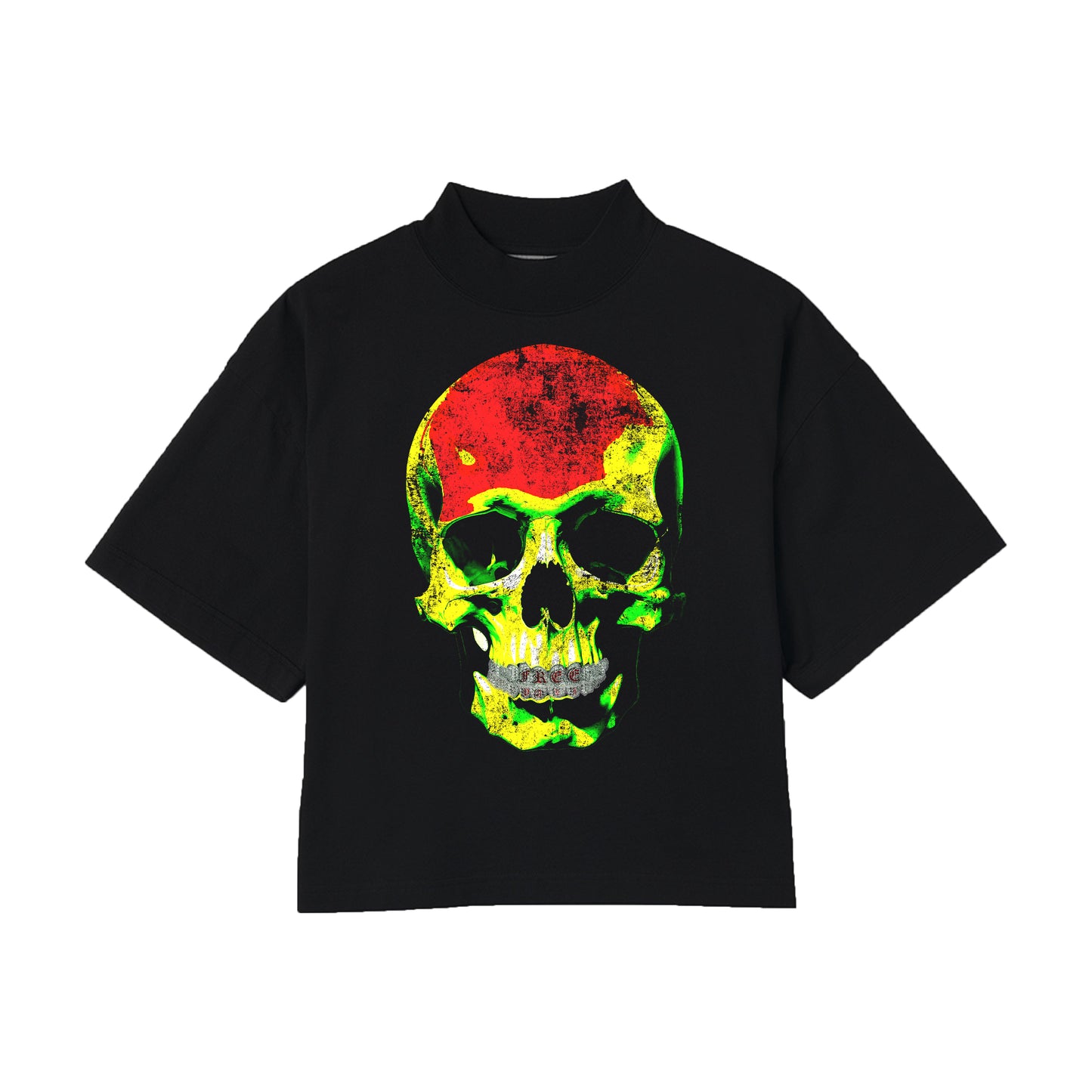 "SKULLY" BOXY TEE