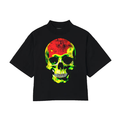 "SKULLY" BOXY TEE