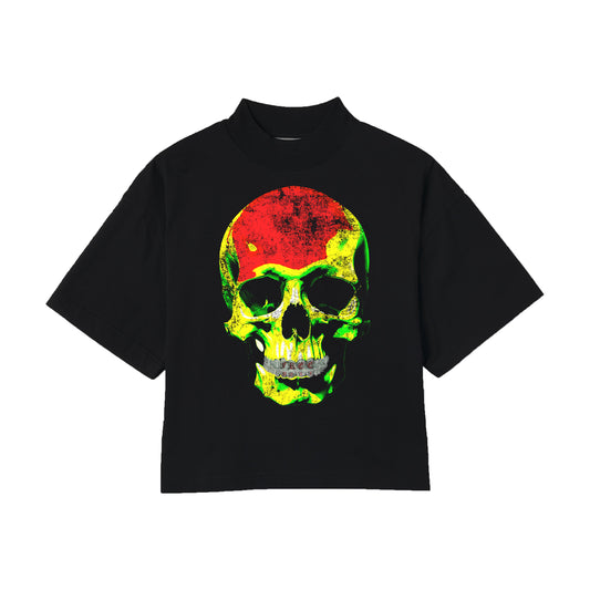 "SKULLY" BOXY TEE