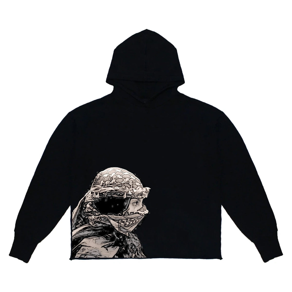 Freedom Fighter - Cropped Hoodie